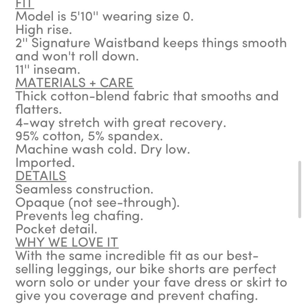 Torrid Black High-Waisted Biker Shorts - Picture 4 of 4